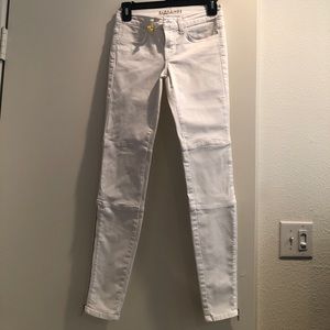 Jbrand white jeans size 24